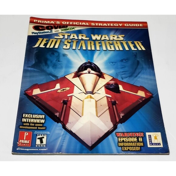 Star Wars: Jedi Starfighter Prima's Strategy Guide [No Poster] - Picture 1 of 13